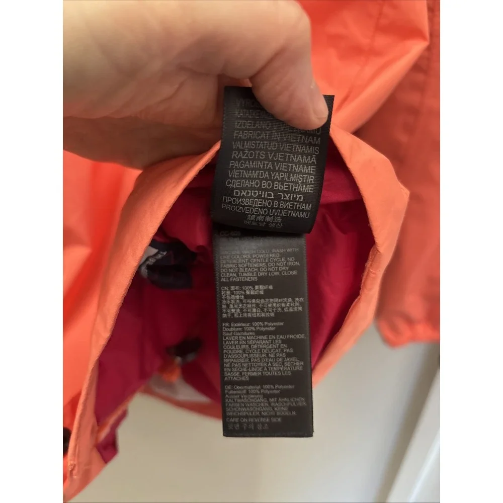 Marmot Precip Eco Component 3-in-1 Jacket Kids' XL Peach Shell And fleece EUC